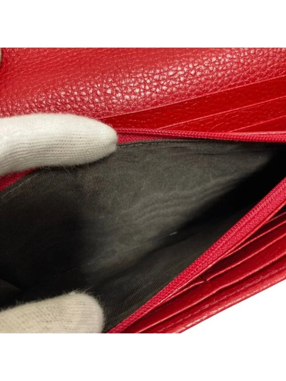 Gucci Soho Leather Wallet Red - Picture 11 of 15